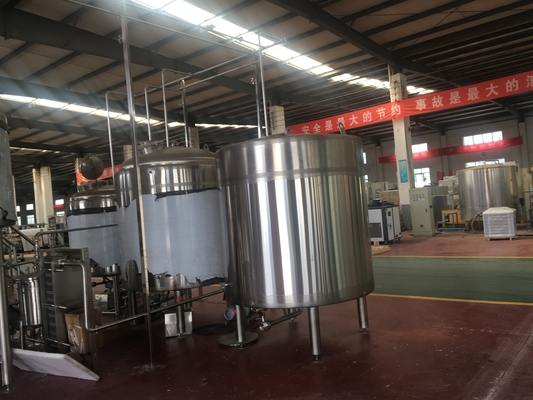 équipement de brassage de la large échelle 10Bbl avec le chauffage de vapeur de cuve de fermentation