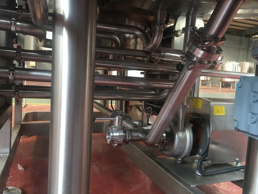 équipement de brassage de la large échelle 10Bbl avec le chauffage de vapeur de cuve de fermentation