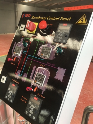 équipement de brassage de la large échelle 10Bbl avec le chauffage de vapeur de cuve de fermentation