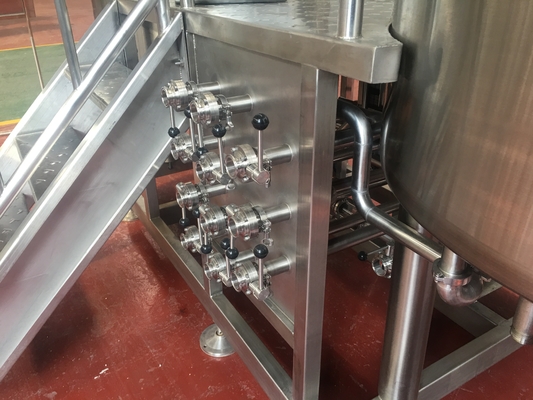 équipement de brassage de la large échelle 10Bbl avec le chauffage de vapeur de cuve de fermentation