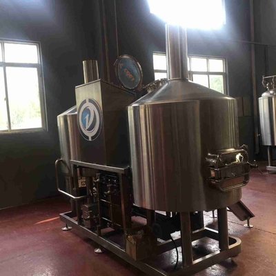 La microbrasserie clés en main d'équipement de microbrasserie d'acier inoxydable échoue le chauffage électrique