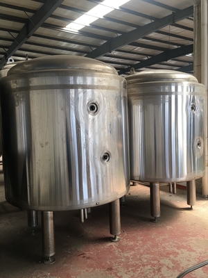 refroidissement conique revêtu de glycol de fermenteur de réservoir conique d'acier inoxydable de 380V 220V