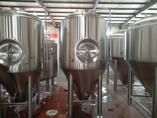 Équipement conique conique de brassage de bière de système de brassage de cuve de fermentation