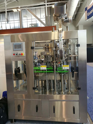 Capsulage remplissant de lavage des bouteilles en verre de machine de remplissage de 500 BPH Monoblock