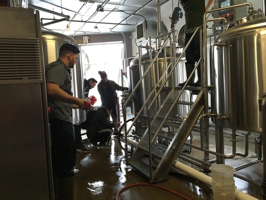 type clés en main de verticale de systèmes de Brewpub d'équipement de microbrasserie de 500L 1000L SS304