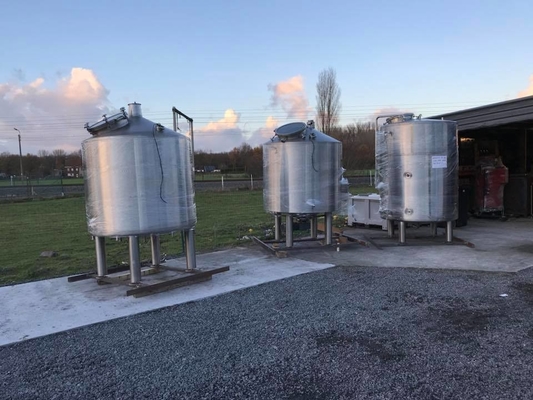 équipement de brasserie de systèmes commerciaux de brassage à échelle réduite 1200L mini
