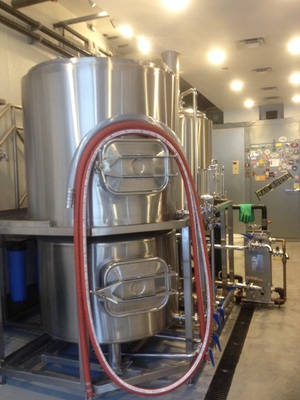 matériel commercial de l'équipement SS304 de microbrasserie de brasserie de 10bbl 15bbl 20bbl pour la production de bière