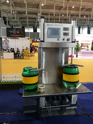 Écran tactile automatique 2L - 60L de têtes de la machine à laver deux de barillet de bière du Sus 304