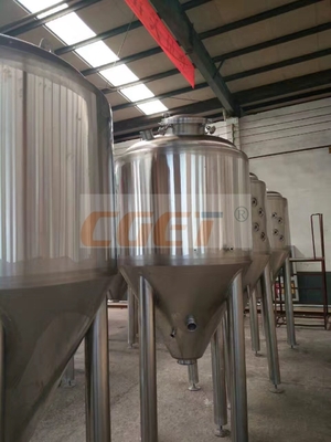 Équipement industriel de brassage de bière de réservoir d'acier inoxydable de fermenteur de 20 barils