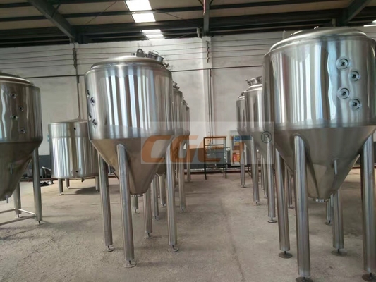 Équipement industriel de brassage de bière de réservoir d'acier inoxydable de fermenteur de 20 barils