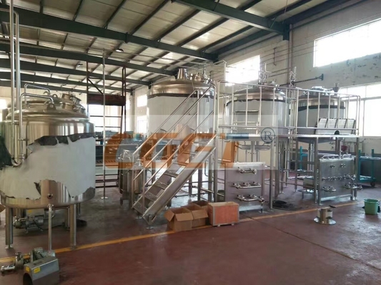 Équipement industriel de brassage de bière de réservoir d'acier inoxydable de fermenteur de 20 barils