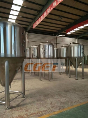 Équipement industriel de brassage de bière de réservoir d'acier inoxydable de fermenteur de 20 barils