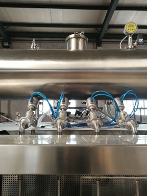 Deux dans un remplissage de bouteilles en verre aseptique et machine de capsulage pour les canettes de bière 5L