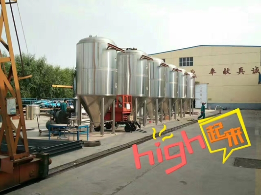 Équipement de brew à la maison d'acier inoxydable de catégorie comestible, cuves de fermentation de vin