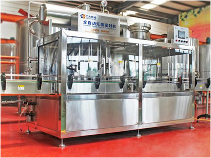 2 dans 1 chaîne de production d'emballage machine de capsulage de remplissage de bouteilles aseptique de baril de fer-blanc de 5L