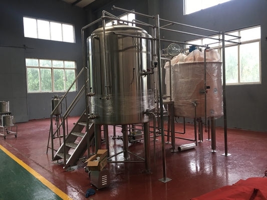 Fermenteur de petite capacité d'acier inoxydable de cuves de fermentation du système 10Hl de brassage de bière