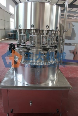 La machine de remplissage de bouteilles en verre de Vinager de raisin 3 électriques mettent 2000Bph en phase 380V 50Hz