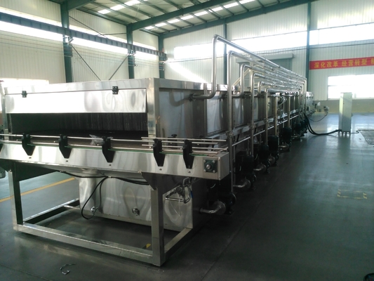 Pasteurisateur de tunnel de bière automatisé par brasserie de machine d'embouteillage de métier garantie de 1 an