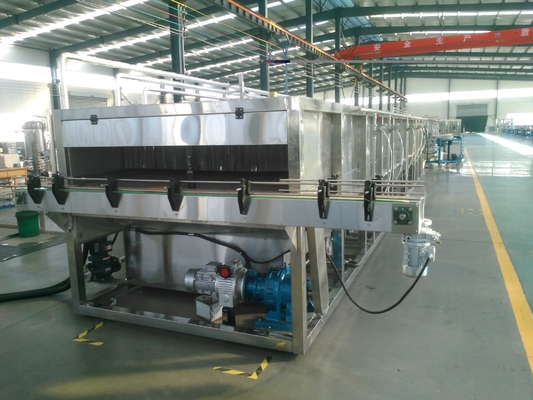 Pasteurisateur de tunnel de bière automatisé par brasserie de machine d'embouteillage de métier garantie de 1 an