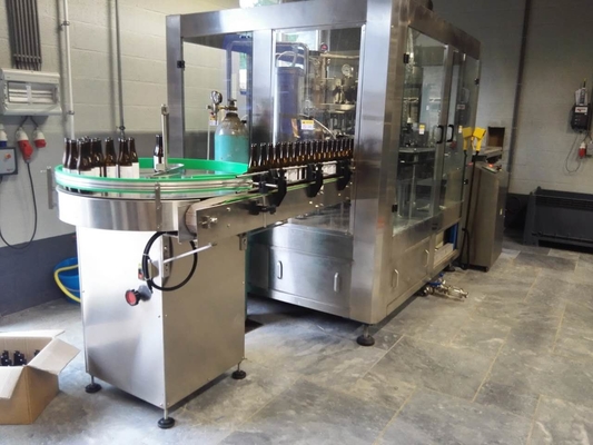 3 électriques dans 1 capsuleur en verre de remplisseur de joint de bière de machine de remplissage de bouteilles