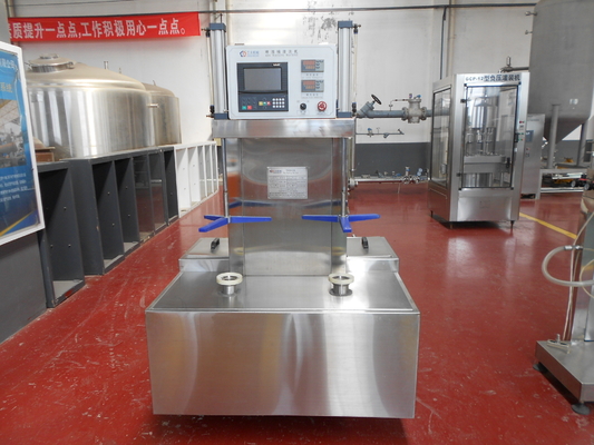Type conduit électrique pneumatique de machine à laver de barillet de bière d'écran tactile de 2 têtes