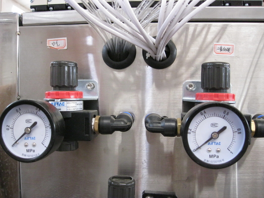 Type conduit électrique pneumatique de machine à laver de barillet de bière d'écran tactile de 2 têtes
