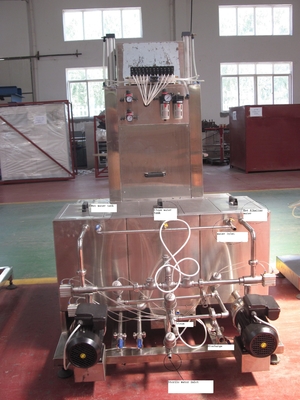 Type conduit électrique pneumatique de machine à laver de barillet de bière d'écran tactile de 2 têtes
