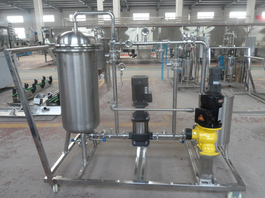 Système commercial de filtration de bière utilisé dans la machine de remplissage de bouteilles en verre de bière