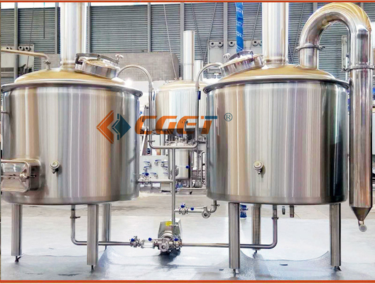 Système de brassage de l'équipement 500L de brassage de bière de métier du SUS 304 avec du CE d'OIN diplômée pour Rusina