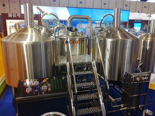 Système de brassage de l'équipement 1000L de brassage de bière de métier du SUS 304 avec du CE d'OIN diplômée