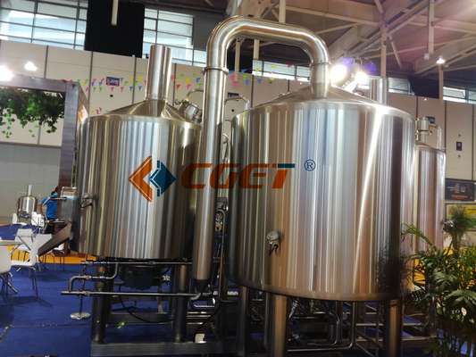 Système de brassage de l'équipement 1000L de brassage de bière de métier du SUS 304 avec du CE d'OIN diplômée