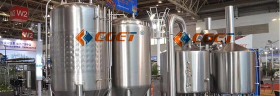 Système de brassage de l'équipement 1000L de brassage de bière de métier du SUS 304 avec du CE d'OIN diplômée