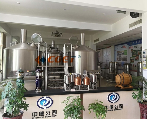 Système de brassage de l'équipement 1000L de brassage de bière de métier du SUS 304 avec du CE d'OIN diplômée