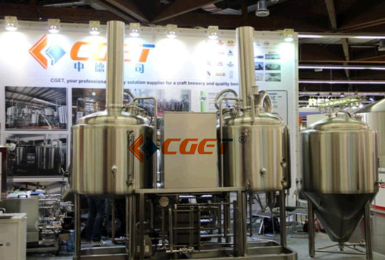 Système de brassage de l'équipement 1000L de brassage de bière de métier du SUS 304 avec du CE d'OIN diplômée
