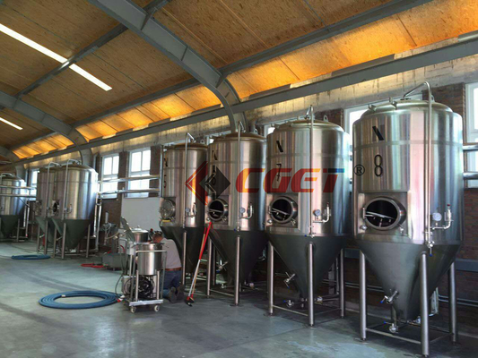 Système de brassage de l'équipement 1000L de brassage de bière de métier du SUS 304 avec du CE d'OIN diplômée