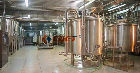 Système de brassage de l'équipement 2000L de brassage de bière de métier du SUS 304 avec du CE d'OIN diplômée