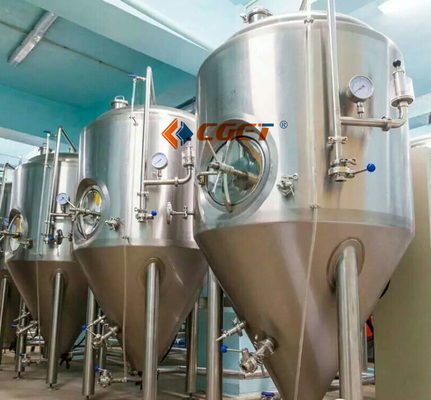 Système de brassage de l'équipement 2000L de brassage de bière de métier du SUS 304 avec du CE d'OIN diplômée