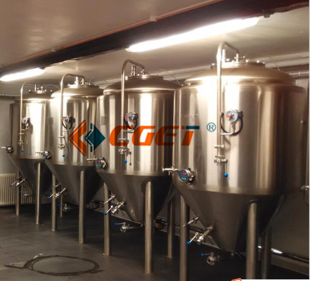 Système de brassage de l'équipement 2000L de brassage de bière de métier du SUS 304 avec du CE d'OIN diplômée