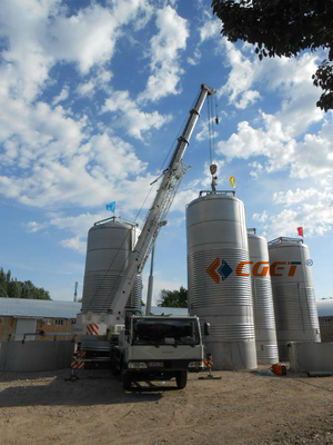 Fermenteur conique revêtu vertical CGET100 000L de bière de cuve de fermentation